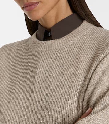 Jersey en mezcla de cachemir | Brunello Cucinelli