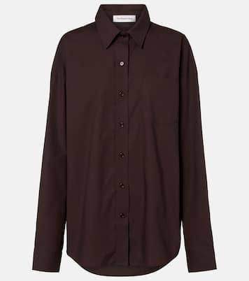 Ornella oversized cotton shirt | The Frankie Shop