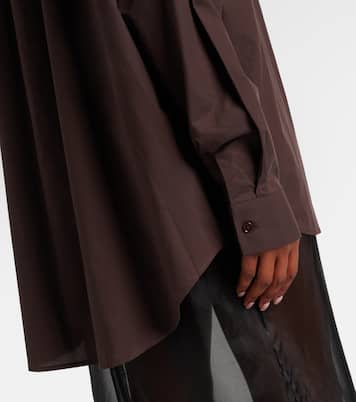 Ornella oversized cotton shirt | The Frankie Shop