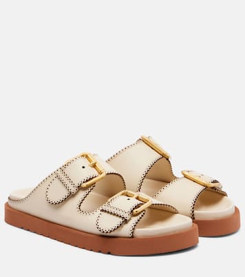 Goldie leather sandals | Zimmermann