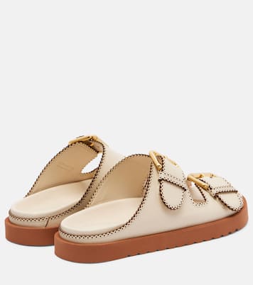 Goldie leather sandals | Zimmermann