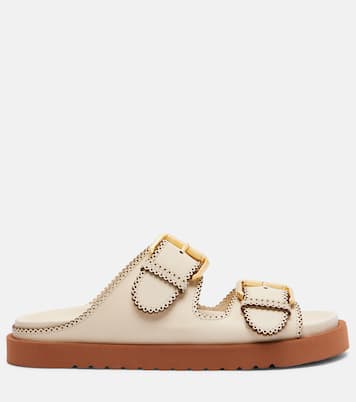 Goldie leather sandals | Zimmermann