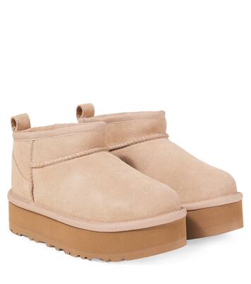 Classic Ultra Mini suede platform boots | UGG Kids