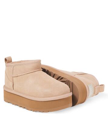 Classic Ultra Mini suede platform boots | UGG Kids