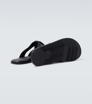Leather sandals | Giorgio Armani