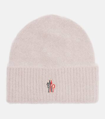 Logo alpaca wool-blend beanie | Moncler