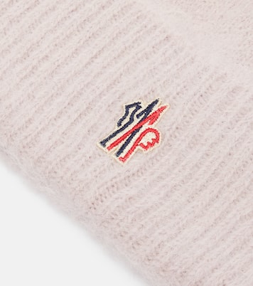 Logo alpaca wool-blend beanie | Moncler