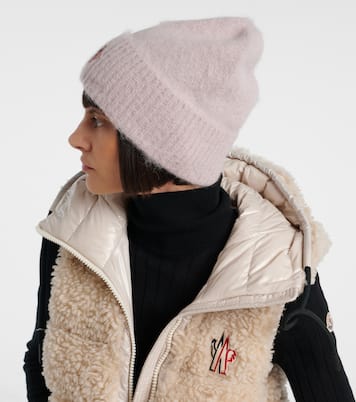 Logo alpaca wool-blend beanie | Moncler