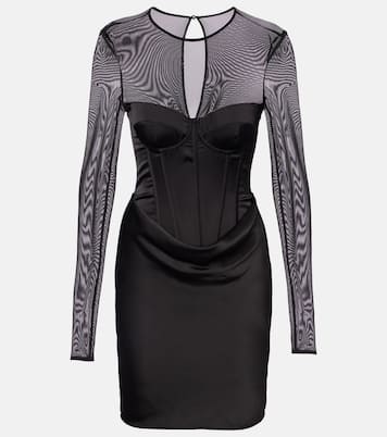 Robe en satin | Rotate