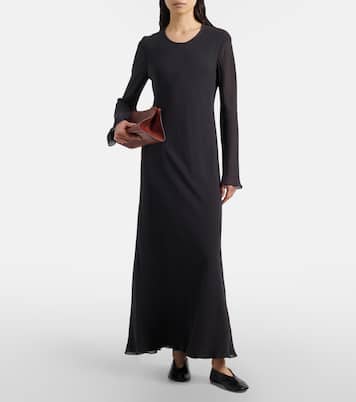 Clutch Peggy aus Leder | The Row