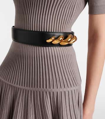 Ceinture Torsion en cuir | Alaïa