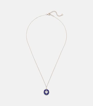 Collier en or 14 ct, lapis-lazuli et diamants | Mateo
