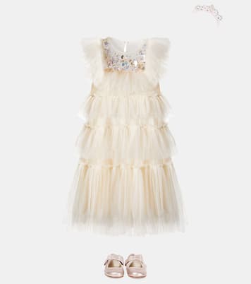 Robe Rana en tulle à ornements | Tutu Du Monde