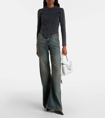 Rodeo Mini leather tote bag | Balenciaga