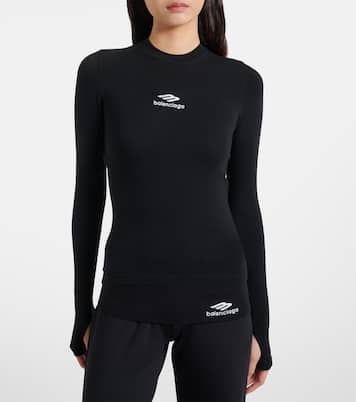 3B Sports Icon jersey top  | Balenciaga