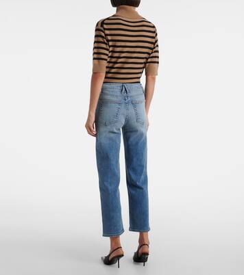 Cropped Straight Jeans London | Slvrlake