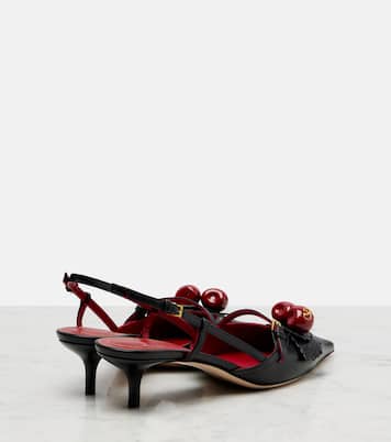 Escarpins slingback Cherryfic 45 en cuir | Valentino Garavani
