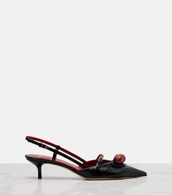 Escarpins slingback Cherryfic 45 en cuir | Valentino Garavani