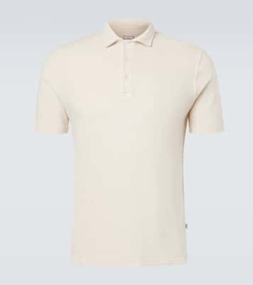 Mondial cotton terry polo shirt | Fedeli
