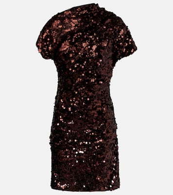 Minikleid mit Pailletten | Ganni