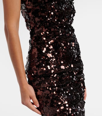 Minikleid mit Pailletten | Ganni