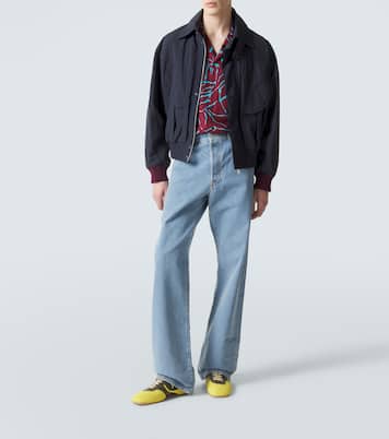 Logo straight jeans | Dries Van Noten