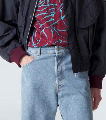 Logo straight jeans | Dries Van Noten