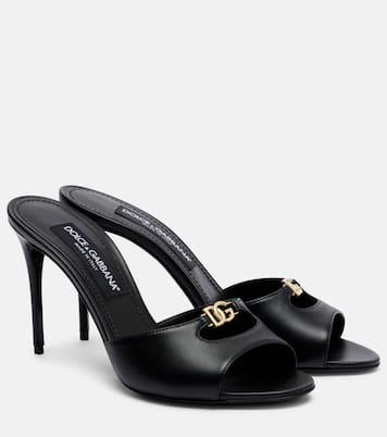 DG leather mules | Dolce&Gabbana