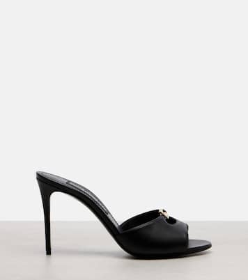 DG leather mules | Dolce&Gabbana