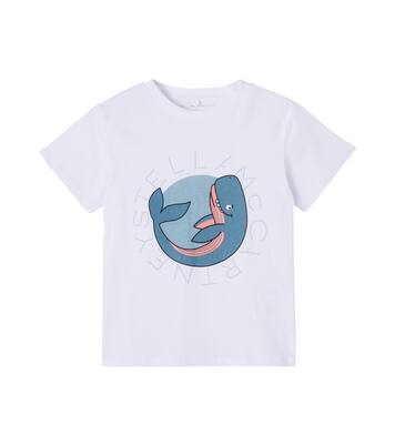 Logo cotton jersey T-shirt | Stella McCartney Kids