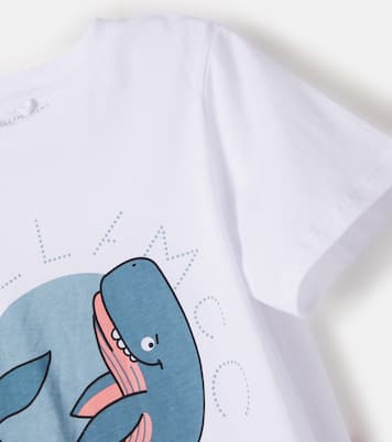 Logo cotton jersey T-shirt | Stella McCartney Kids