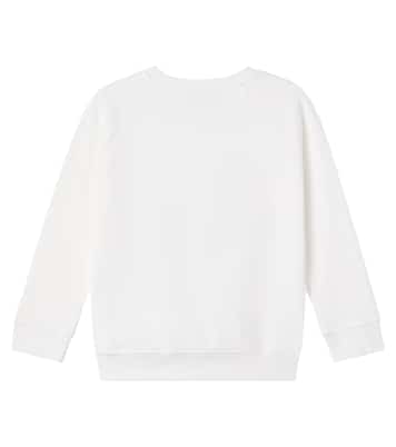 Sweat-shirt en coton à logo | Stella McCartney Kids