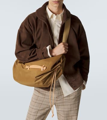 X Aeta Schultertasche mit Leder | Auralee