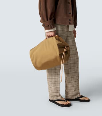 X Aeta Schultertasche mit Leder | Auralee