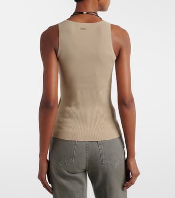Ribbed-knit tank top | Max Mara