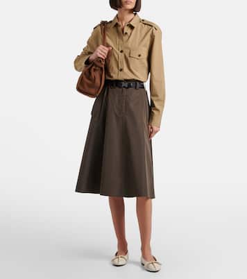 Ballerinas aus Leder | Prada