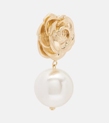 Boucles d'oreilles plaqué or à perles fantaisie | Magda Butrym