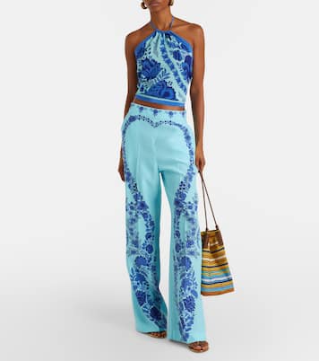 Gerade Hose aus Seide | Etro