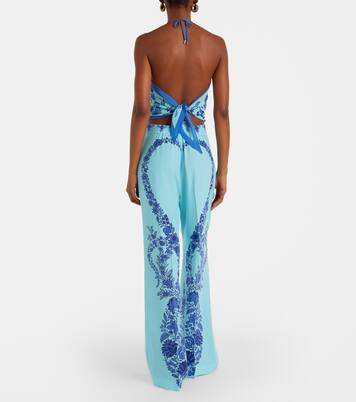 Gerade Hose aus Seide | Etro