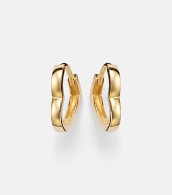 Créoles Heart en or 14 ct (585/1000) | Stone and Strand