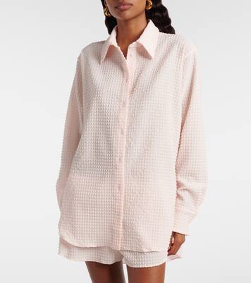 Camisa Resort de sirsaca a cuadros | Hunza G