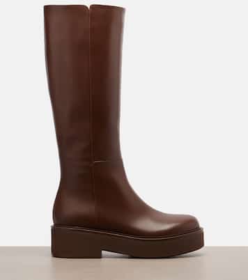 Hiro leather knee-high boots | Gianvito Rossi