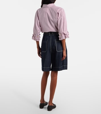 Quadro denim Bermuda shorts | 'S Max Mara