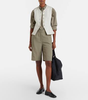 Lady denim vest | 7 For All Mankind