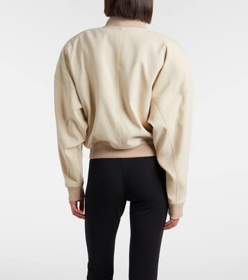 Giacca bomber in popeline di cotone | Gucci