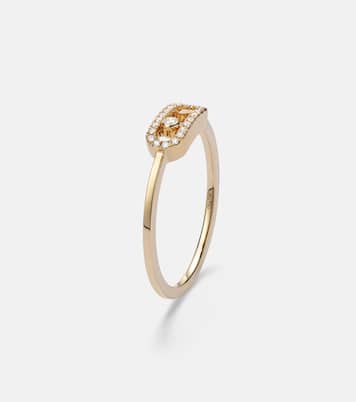 Anillo Move Uno de oro de 18 ct con diamantes | Messika