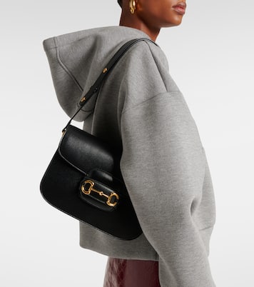 Borsa a spalla Gucci Horsebit 1955 in pelle | Gucci