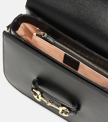 Borsa a spalla Gucci Horsebit 1955 in pelle | Gucci