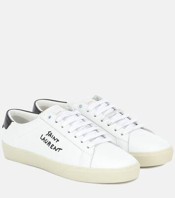 Court Classic SL/06 leather sneakers | Saint Laurent