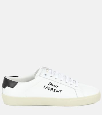 Court Classic SL/06 leather sneakers | Saint Laurent